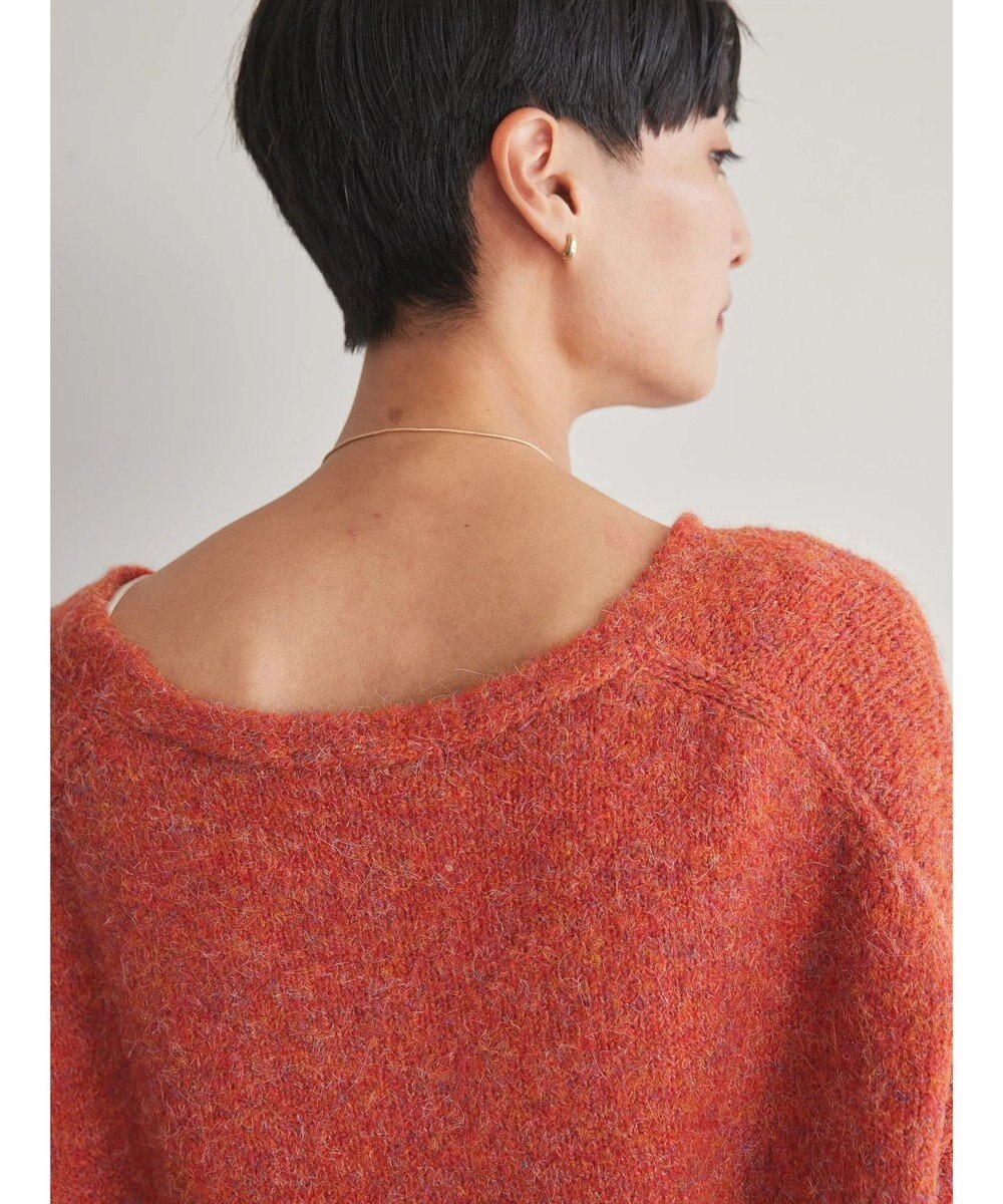 AMERICAN HOLIC ＭｉｘヤーンＶネックニットプルオーバー 