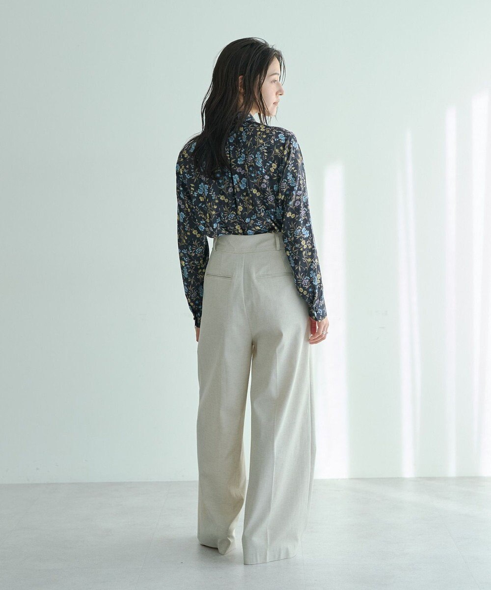 YECCA VECCA メタルホックワイドパンツ 