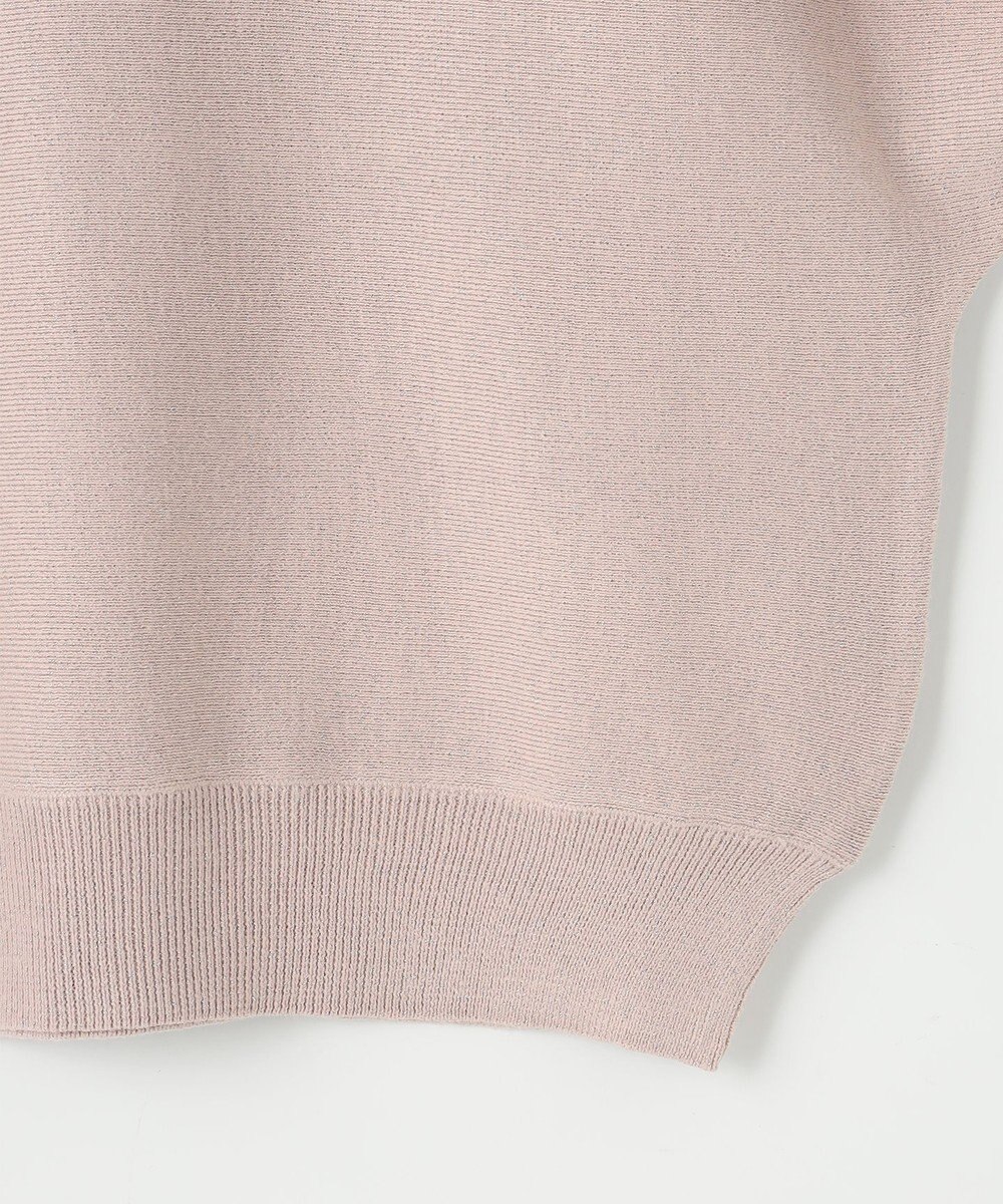 ANY SIS 【洗える】パフスリーブラメ ニット 