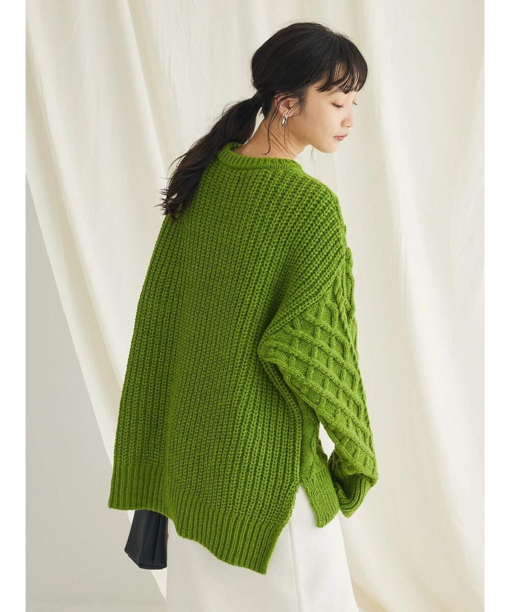 CRAFT STANDARD BOUTIQUE ブラッシングケーブルニット 