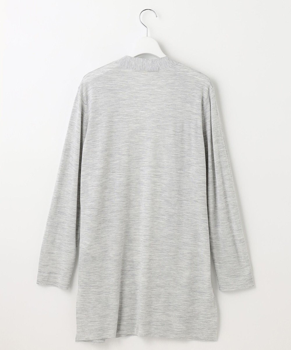 自由区 L 【洗える】CARIAGGI スーパーエクストラファインメリノ ニットカーディガン 