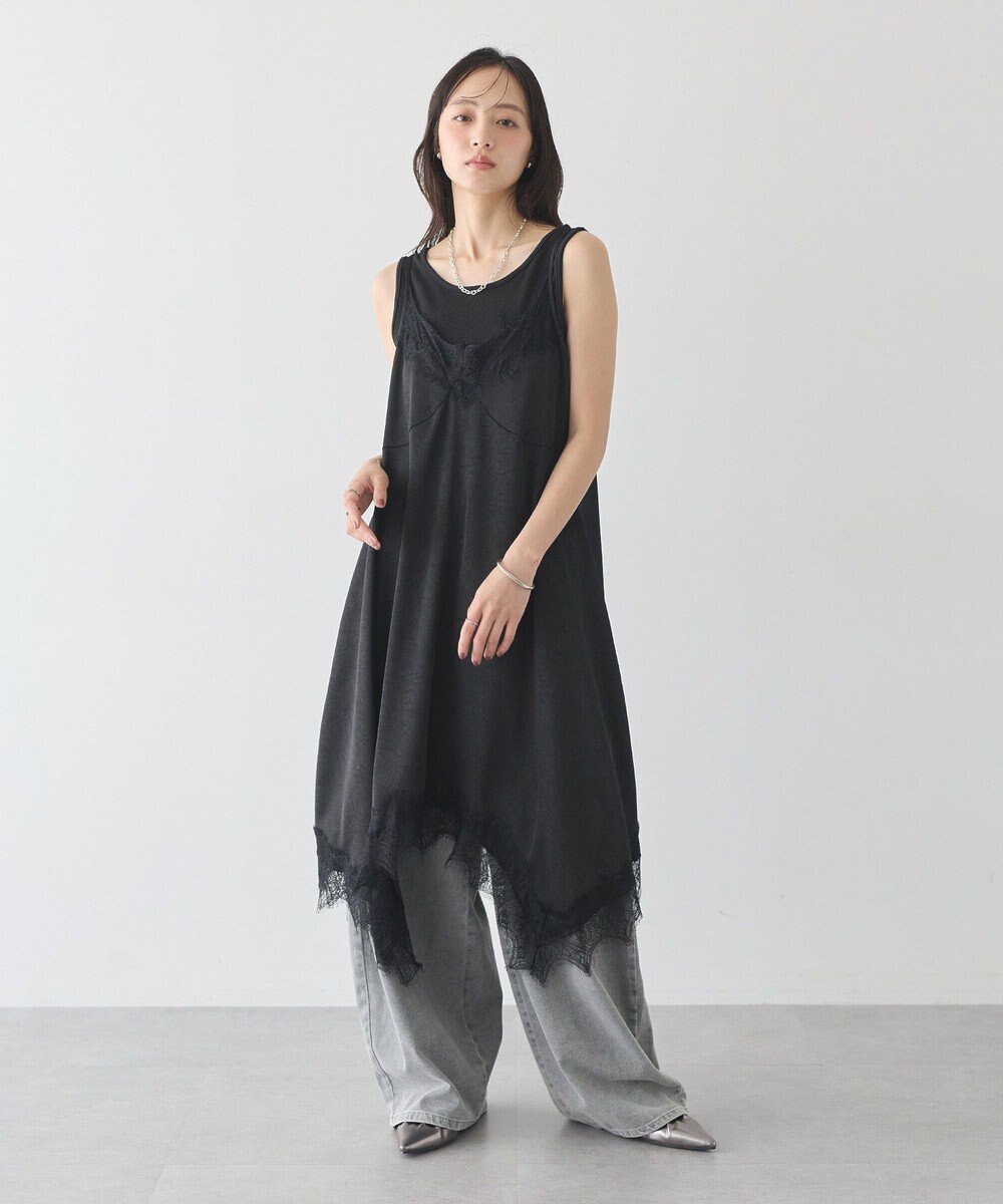 earth music&ecology レースキャミワンピース 