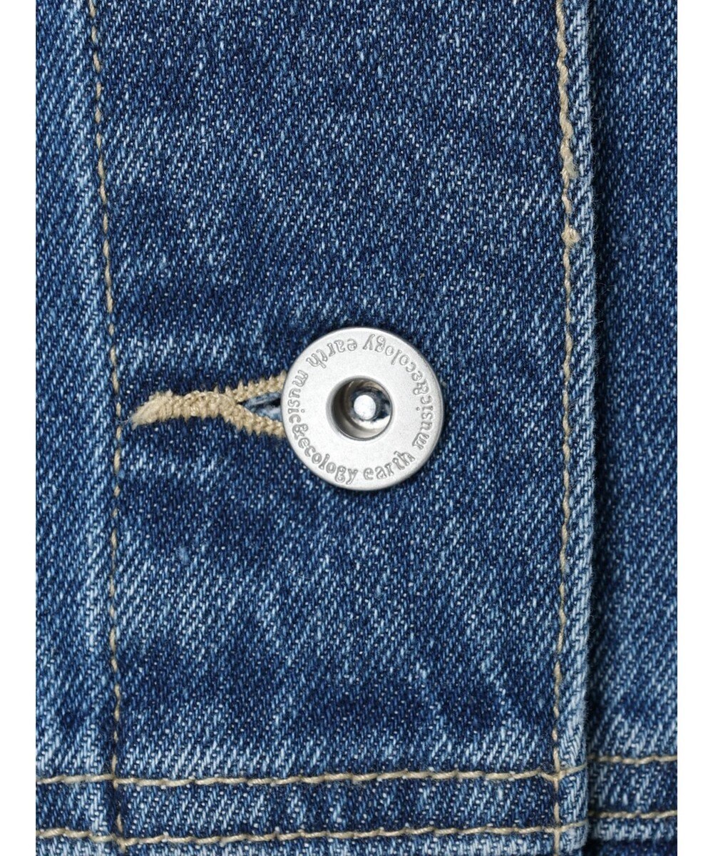 earth music&ecology ノーカラーＧジャン 