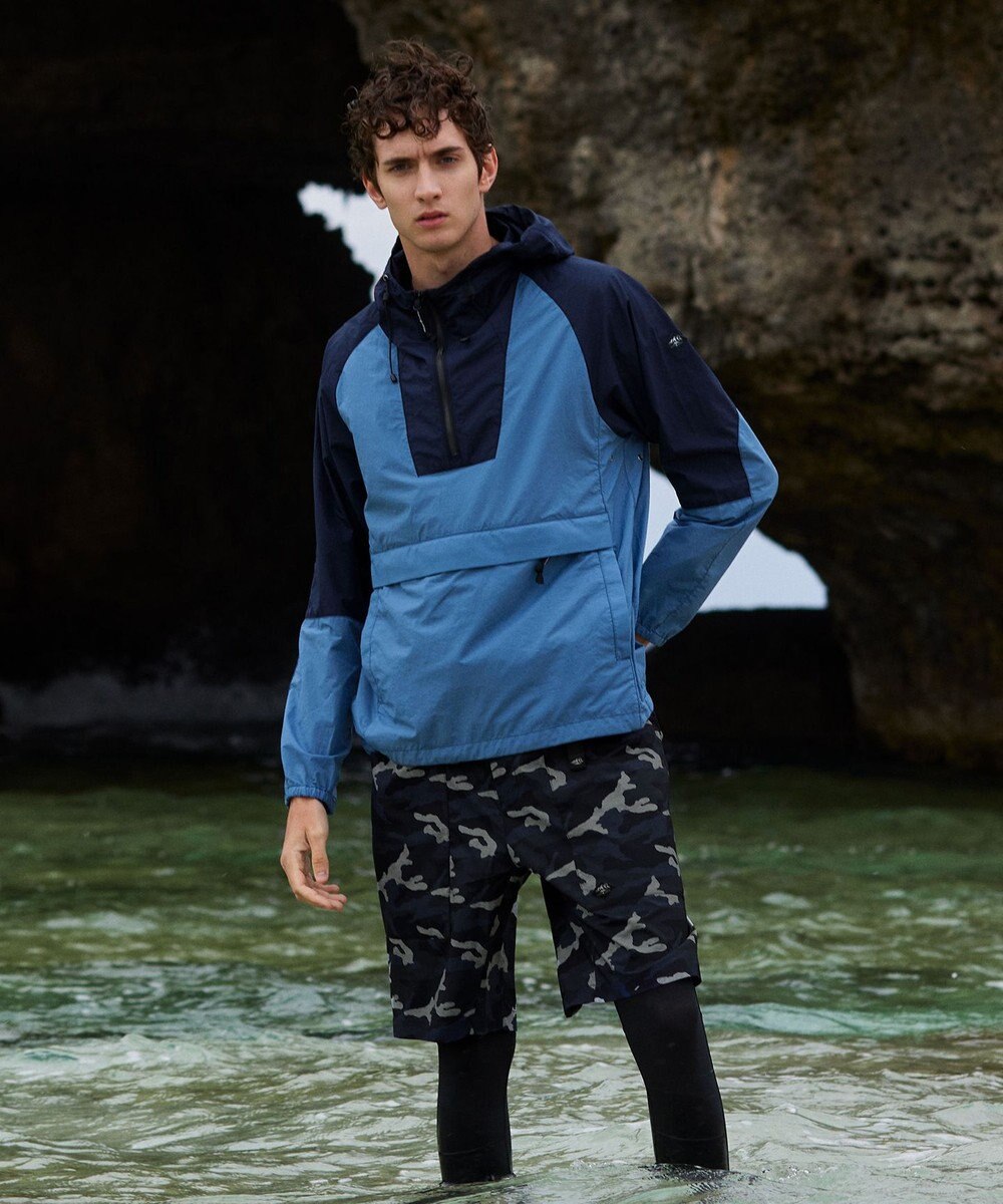 JOSEPH ABBOUD MOUNTAIN 【CREA掲載・軽量/ECO撥水/ストレッチ】 ライトワッシャー マウンテンパーカー 