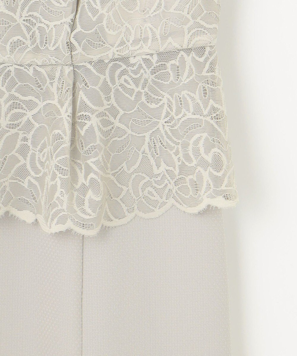 自由区 【カタログ掲載・洗える】レースブラウスコンビ ワンピース 