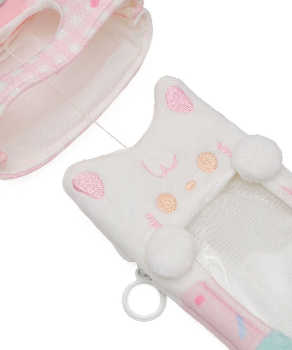 WEGO スイーツアニマルカードホルダーリールキーホルダー 