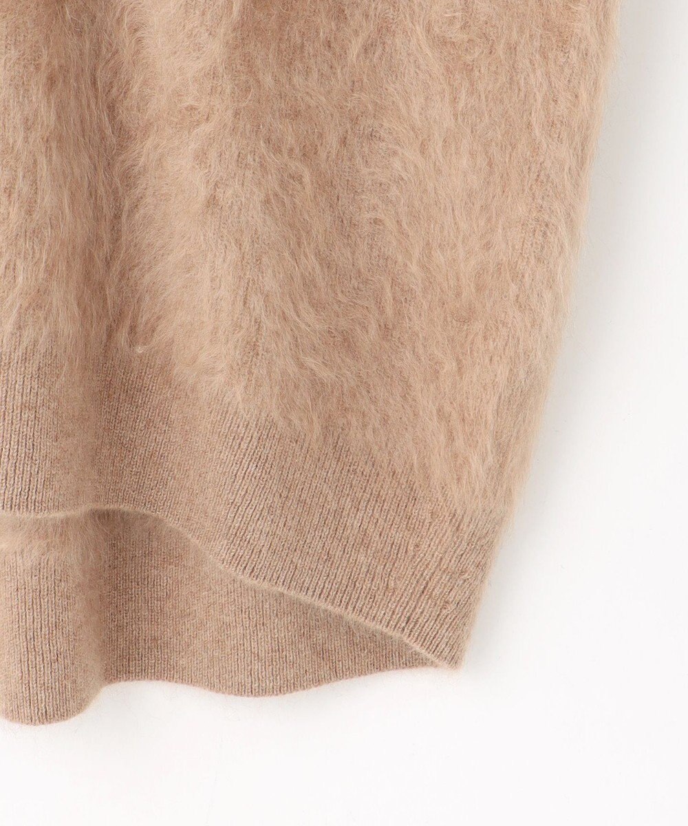 自由区 【カトリエムブーケ】Cachemire hirsute Vネックプルオーバーニット 