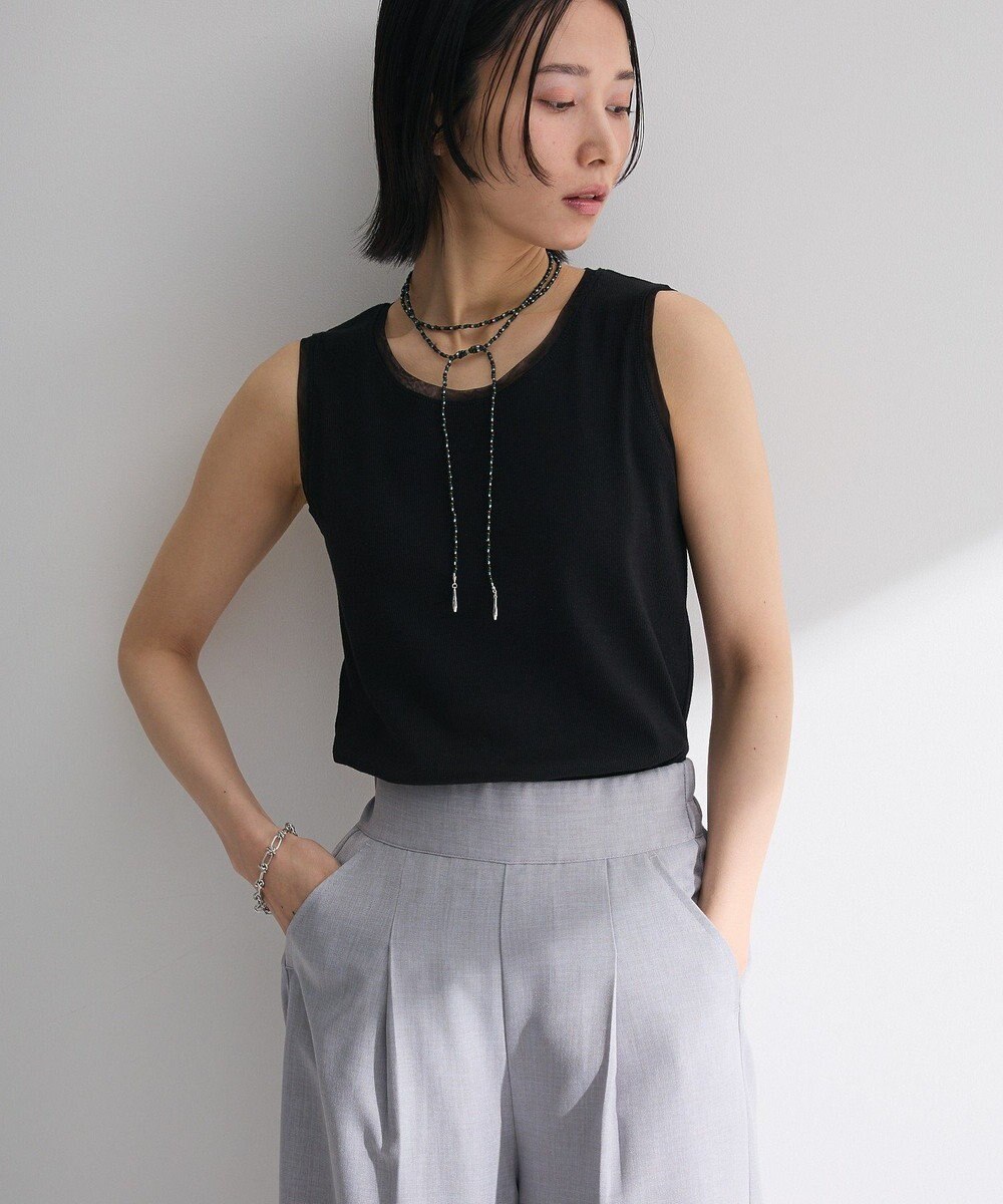 Green Parks チュールドッキングタンクトップ 