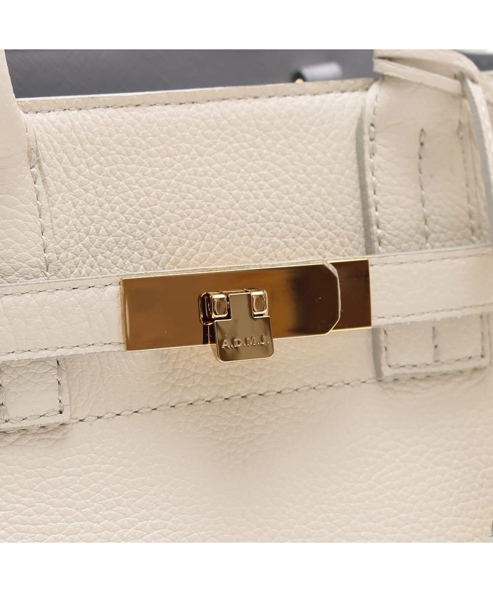 A.D.M.J. 【牛革】モーツァルト/前金具付トート24cm(Dカン＋) 