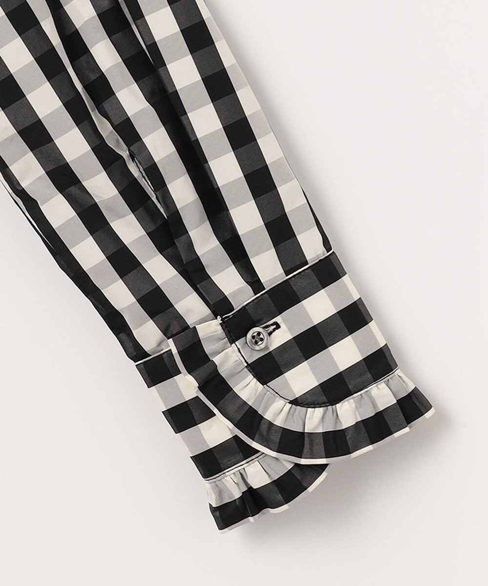 組曲 【洗える】ハイカウントタフタ ワンピース 