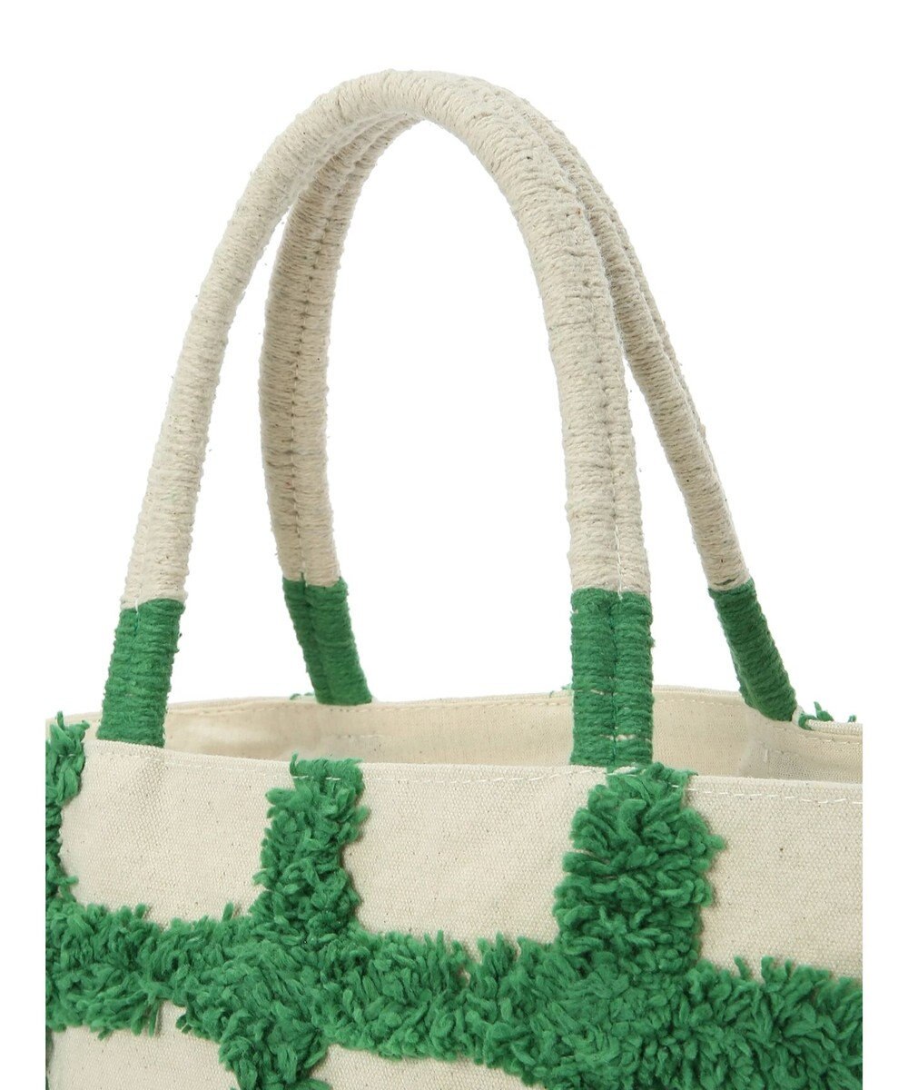 Green Parks ・タフトチェックトートバッグ 