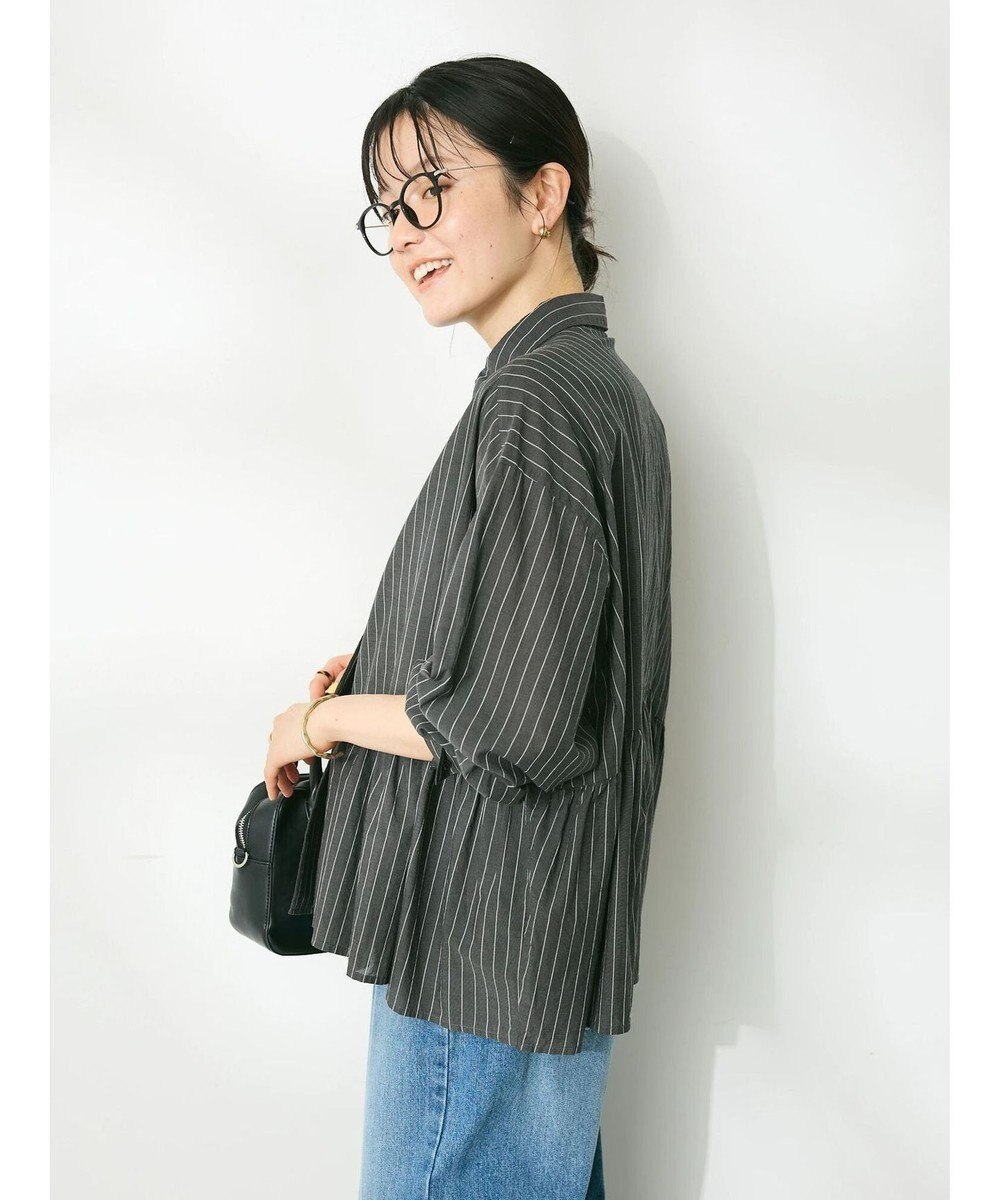 CRAFT STANDARD BOUTIQUE ペプラムブラウス（長袖） 