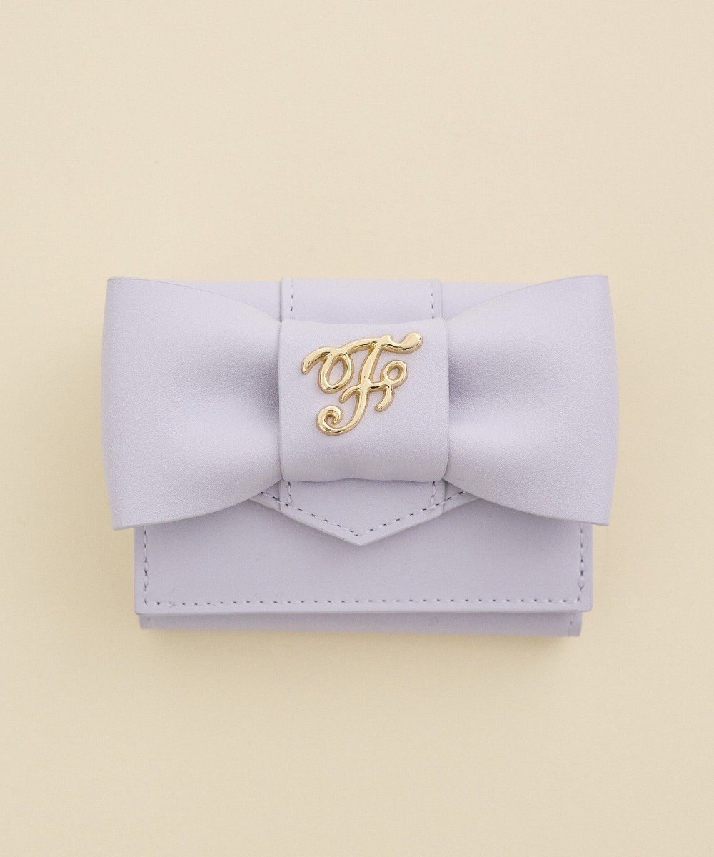 Maison de FLEUR ベルトリボンプチウォレット 