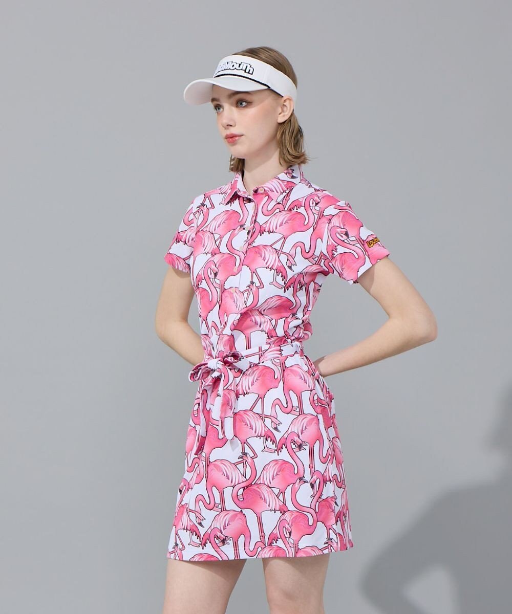 FILA GOLF／marie claire 【Loudmouth】柄ワンピース 