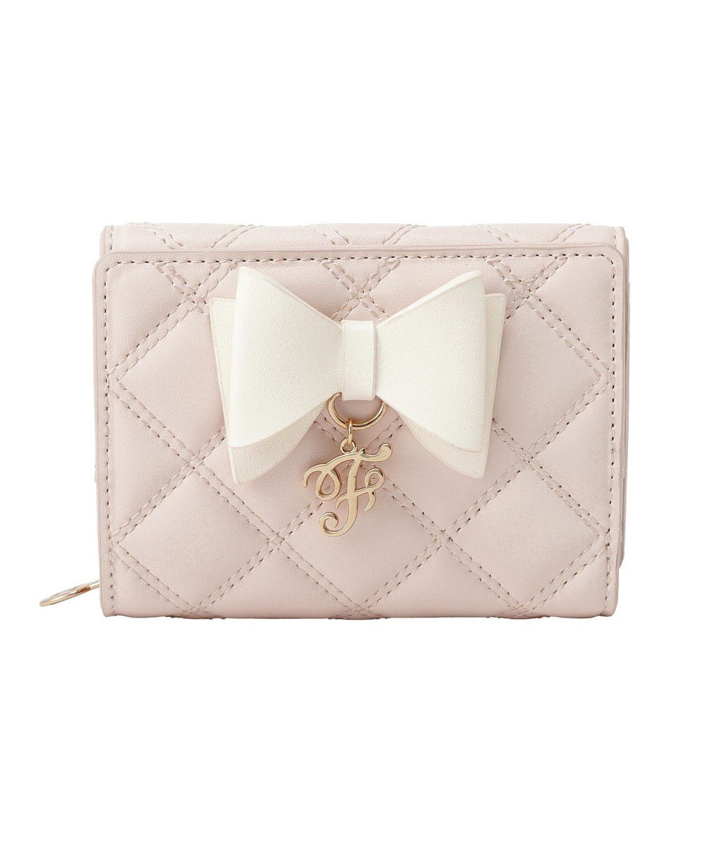 Maison de FLEUR Ｆチャームリボンウォレット 