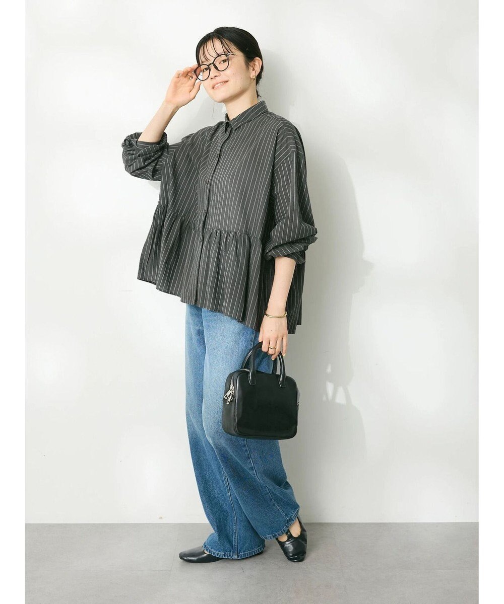 CRAFT STANDARD BOUTIQUE ペプラムブラウス（長袖） 