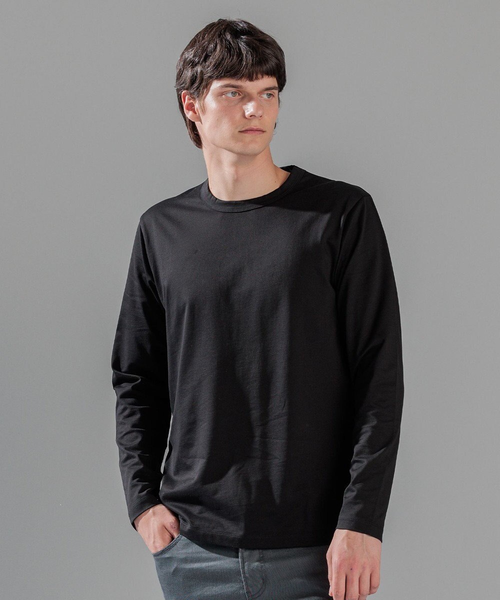 JOSEPH HOMME スビンソフトジャージー　クルーネック長袖Ｔシャツ 
