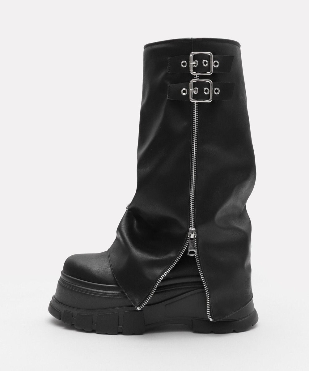 WEGO 厚底カバーロングブーツ 