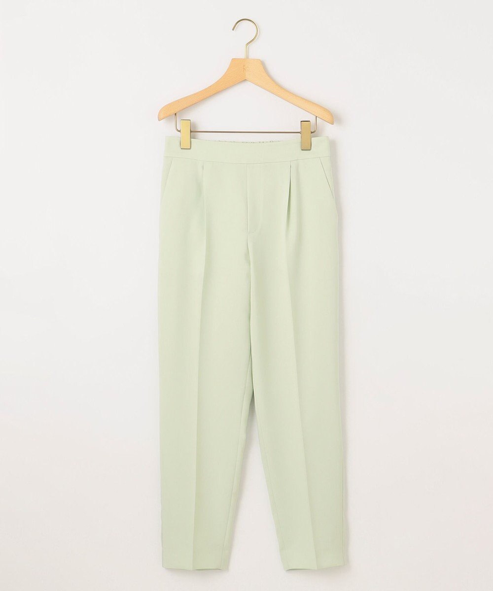 組曲 【美シルエット・ストレッチ・シワになりにくい】オシャクロス テーパードパンツ 