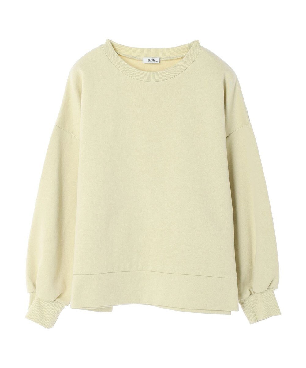 earth music&ecology サイドボタンダンボールプルオーバー 