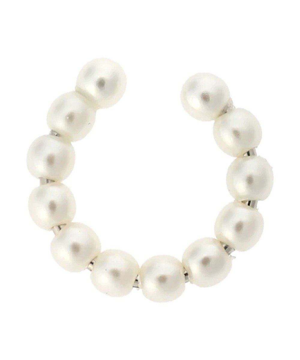 AMERICAN HOLIC ダブルカーブ×パールセットイヤカフ 