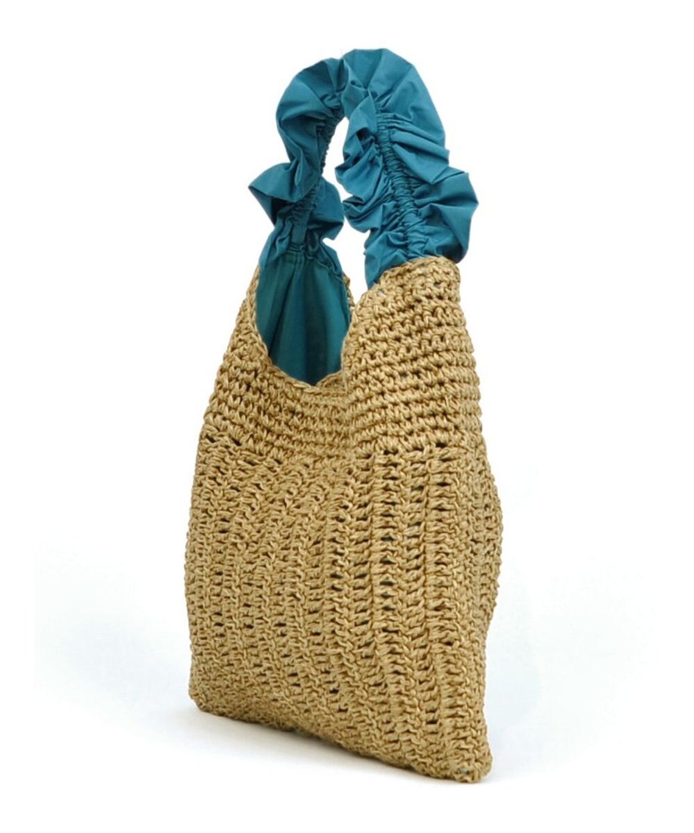 UNBILLION cachecache フリルワンハンドルペーパー手編みトート 