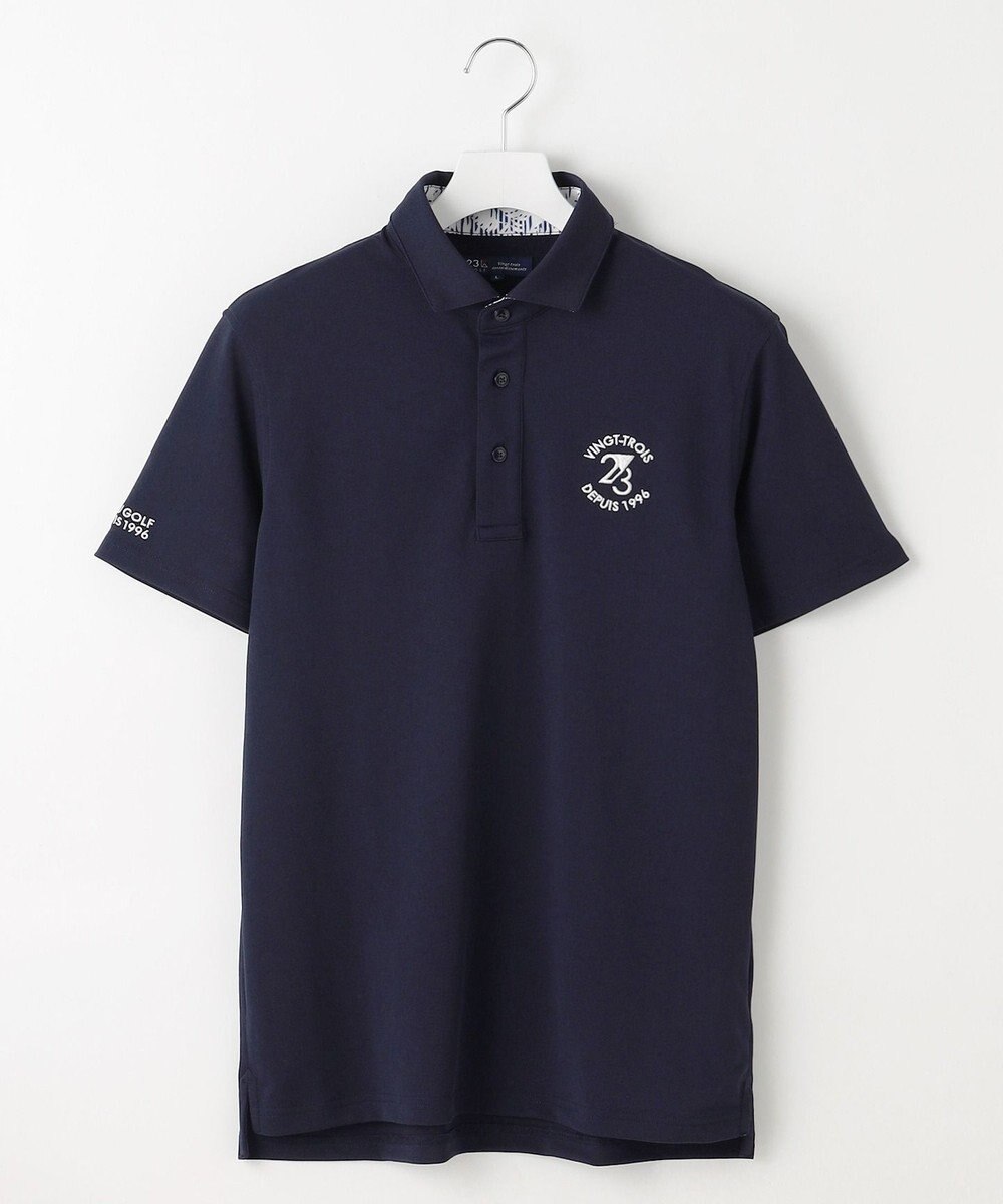 23区GOLF 【MEN】エイトムーブカノコ ストレッチポロシャツ 