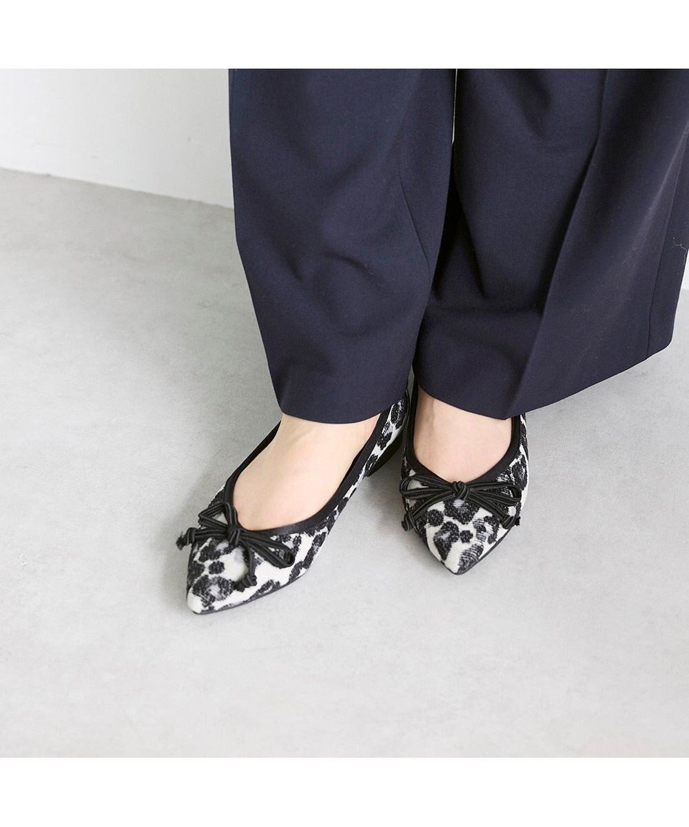 MODE ET JACOMO <carino>ポインテッドトゥバレエシューズ 