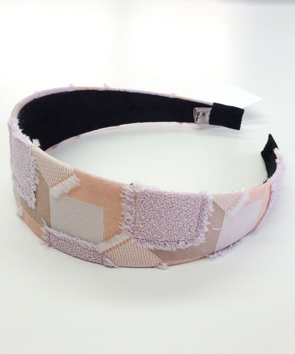 POLS ジャガード織  UROKO カチューシャ 