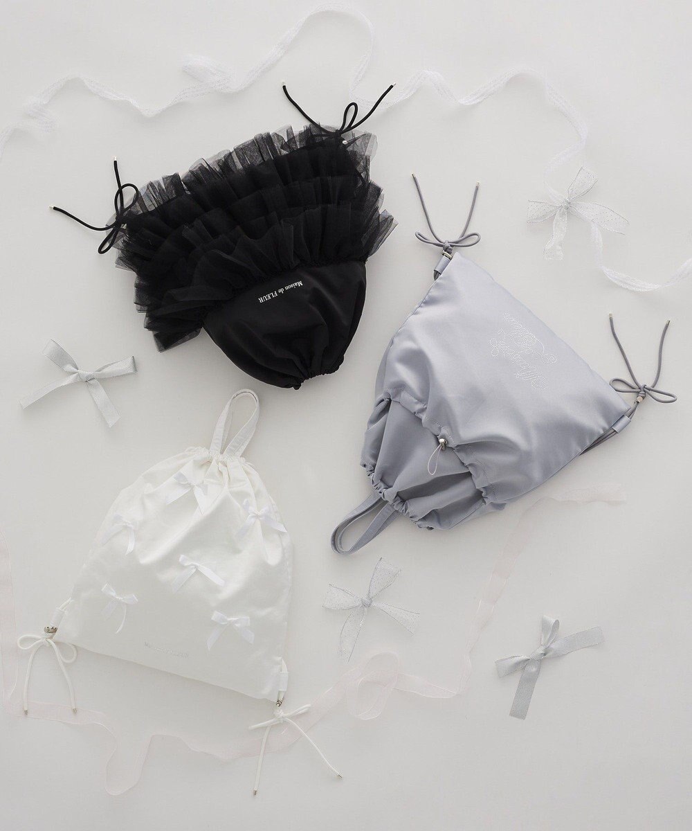 Maison de FLEUR キャザーリボンナップサック 