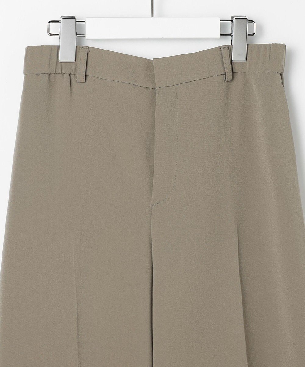 自由区 L 【19号サイズまで展開・カタログ掲載】トリアセダブルクロスワイドストレート パンツ 