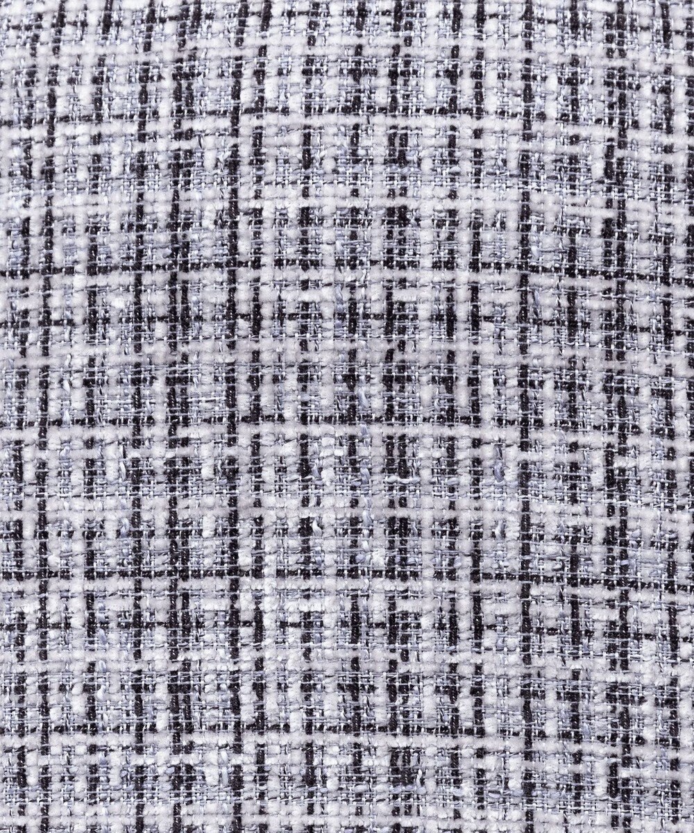 Tiaclasse 【洗える】大人華やかなツイードフレアスカート 