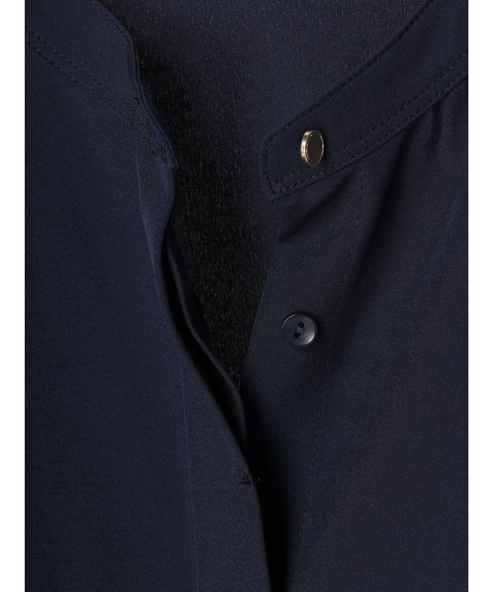 Green Parks イージーケア　比翼ボタンチュニック 