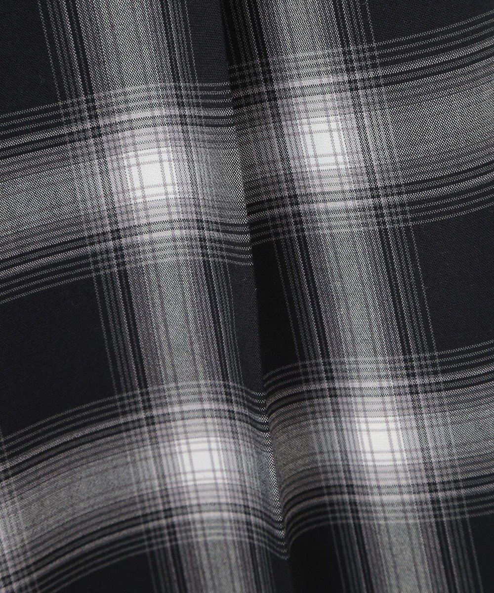 Green Parks あったかきれシル柄　ワイドストレートパンツ 