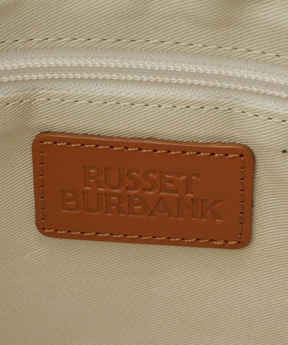 russet デニムジャガード2WAYビッグトートバッグ(CE-1687) 