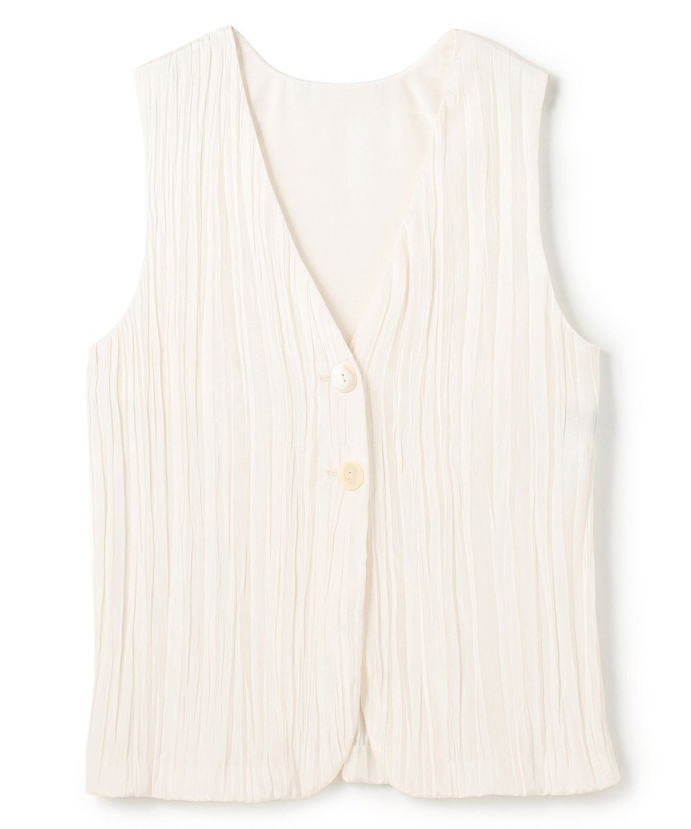 uncrave マシーンプリーツ ジレ 