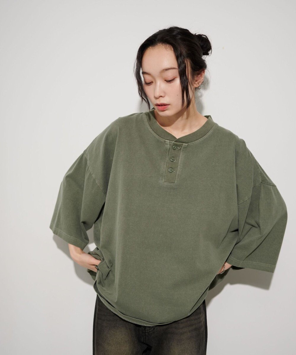 WEGO 【ユニセックス着用ITEM】HENRYNECK　T 