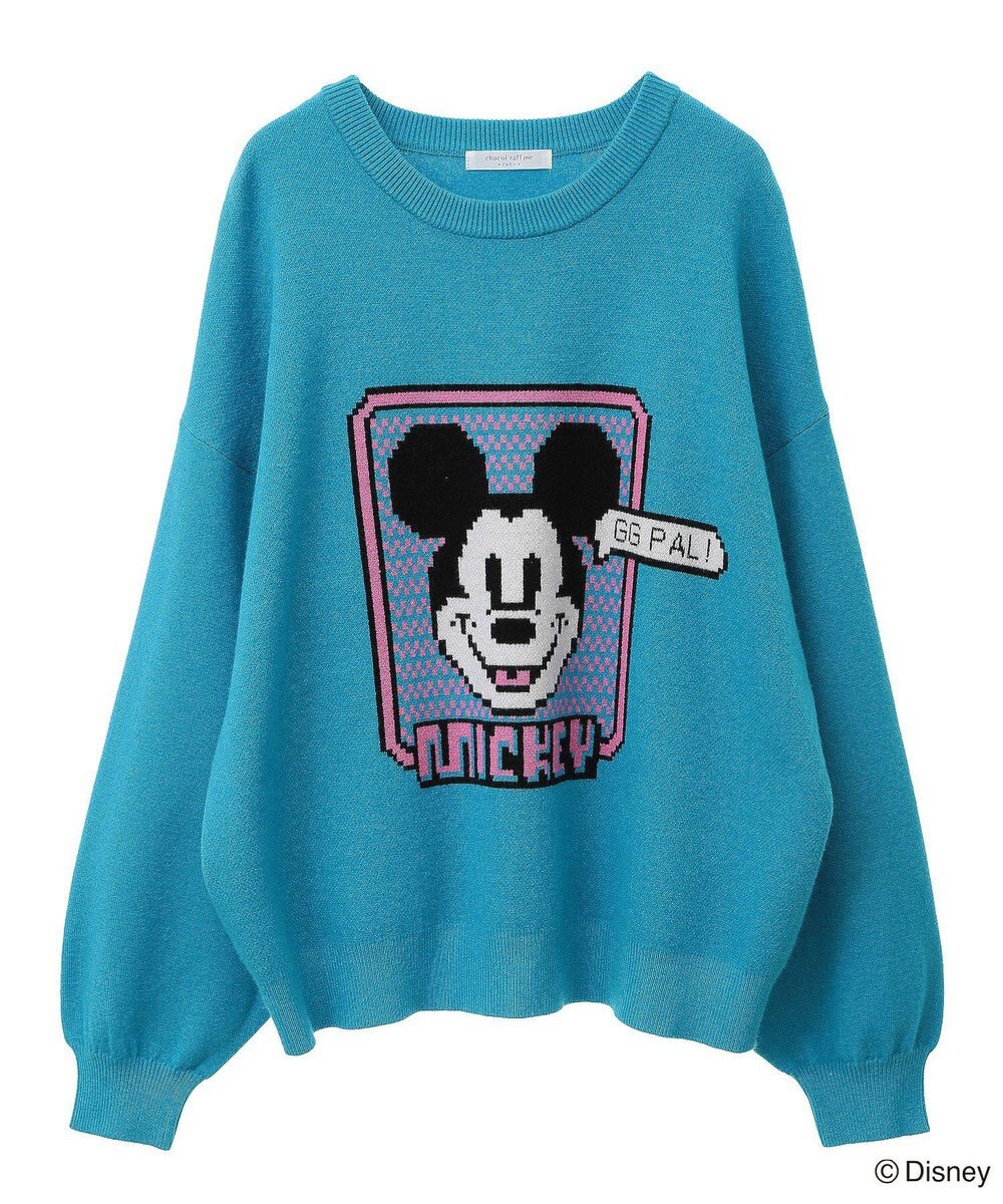 Green Parks ミッキー＆フレンズ／ジャガードニットプルオーバー 