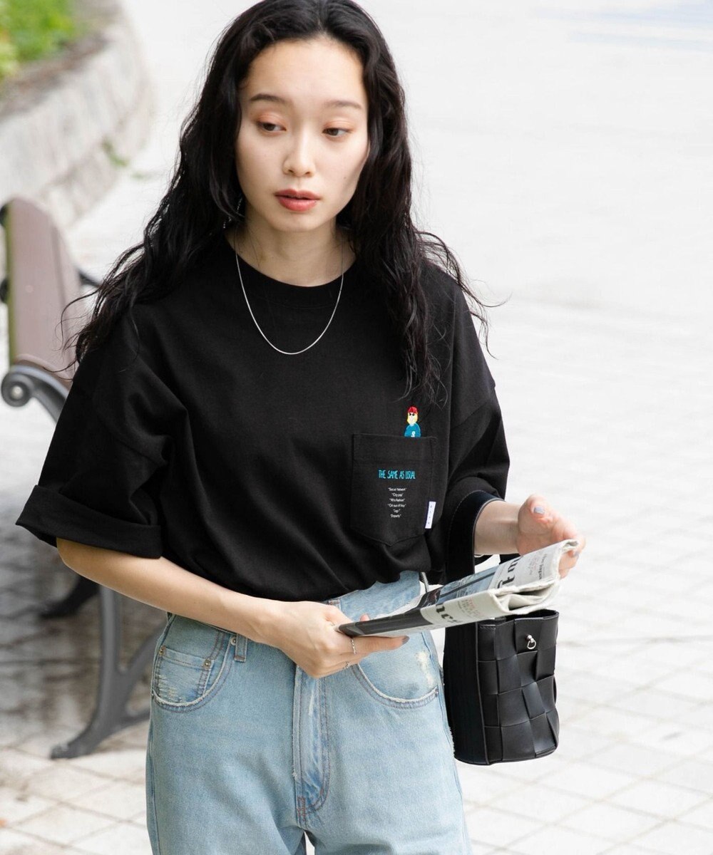 WEGO 【ユニセックス着用ITEM/手洗い可/MLサイズ】CITY　BOYS　ポケットT（S） 