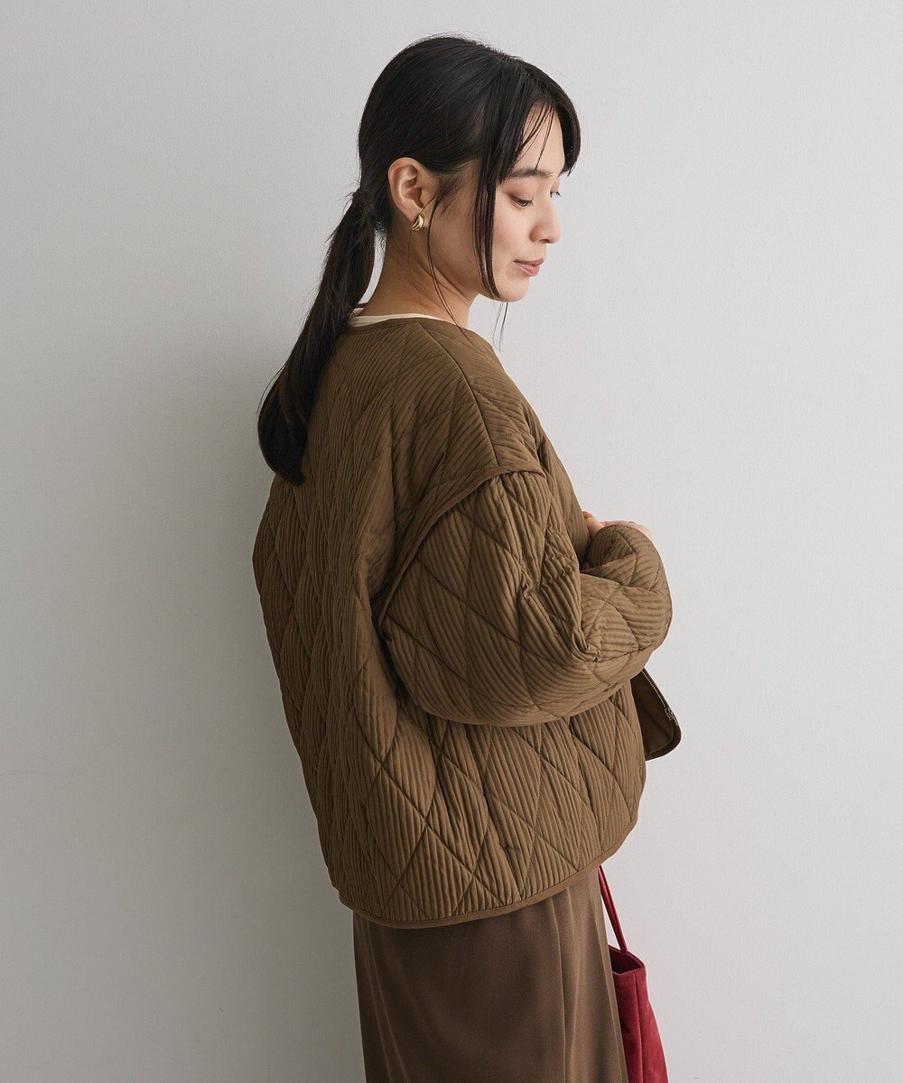 CRAFT STANDARD BOUTIQUE キルティングパイピングブルゾン 