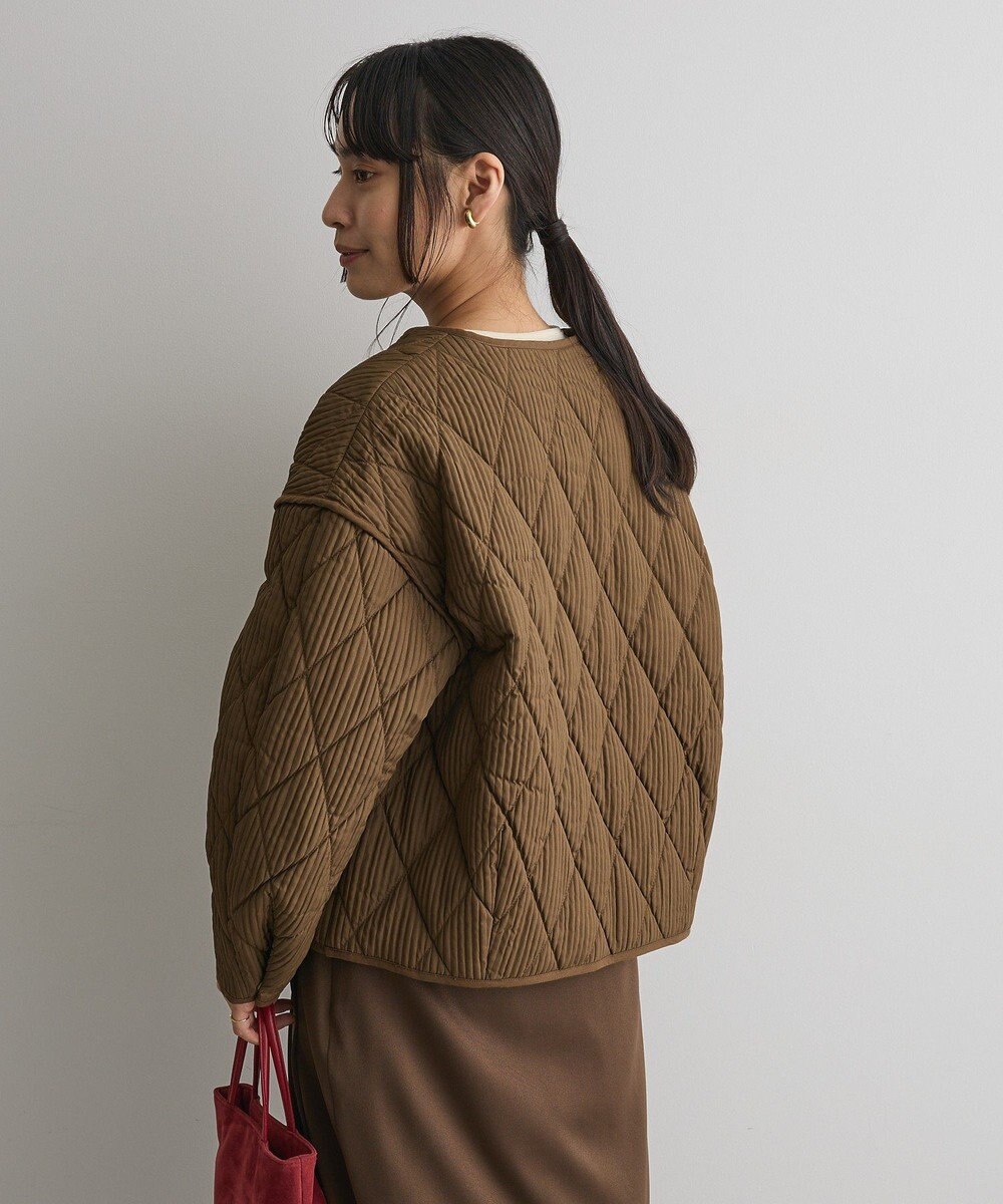 CRAFT STANDARD BOUTIQUE キルティングパイピングブルゾン 