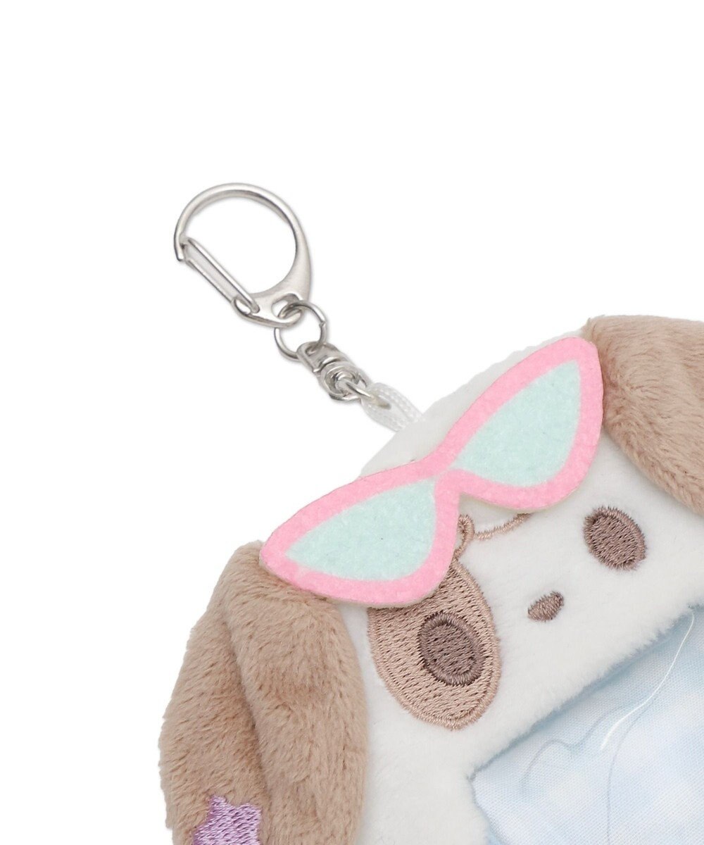 WEGO 【痛バ＆推し活グッズ】アニマルサングラスカードホルダーキーホルダー 