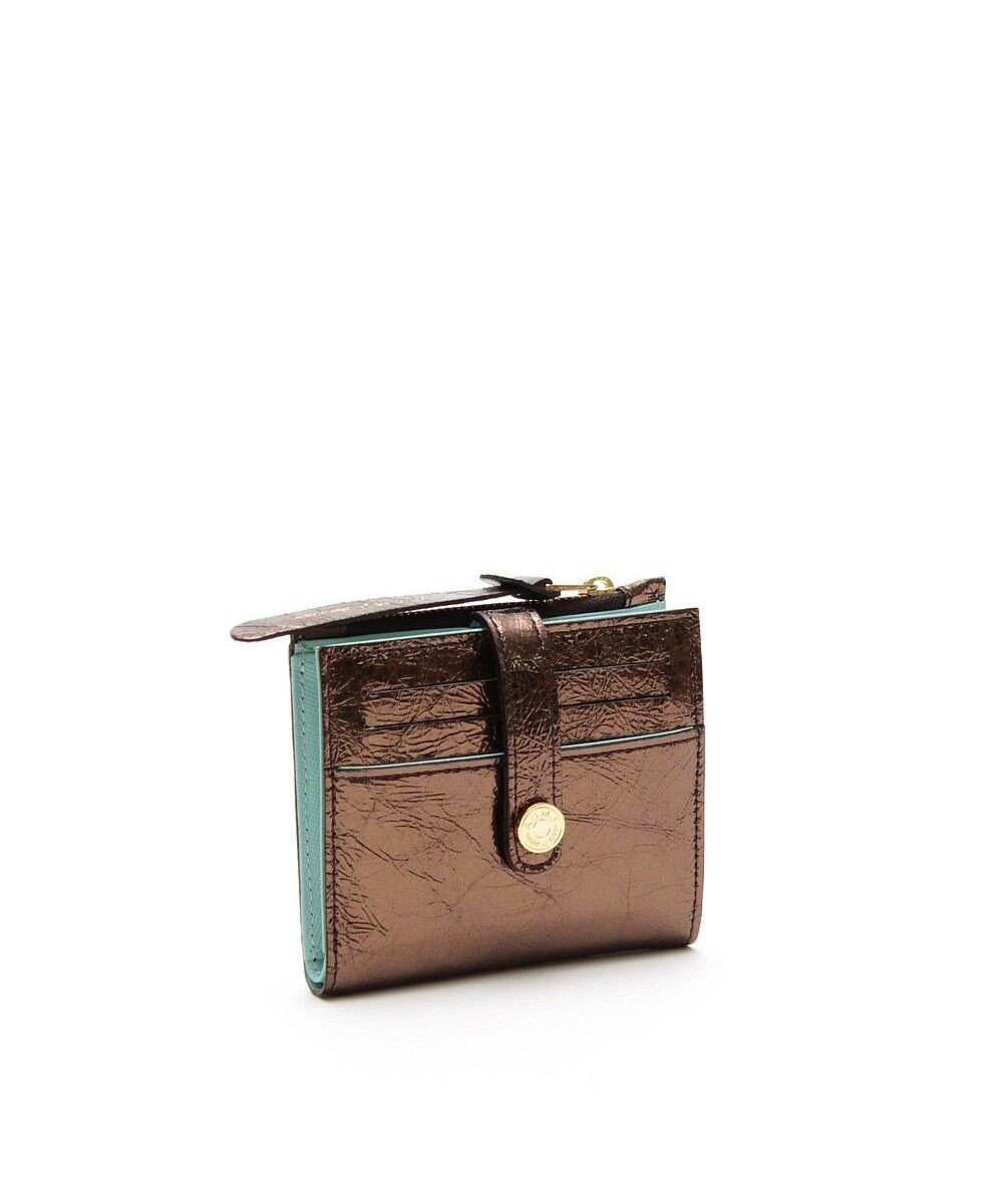 A.D.M.J. 【牛革】クラックメタル/イタリアンレザースモールウォレット 