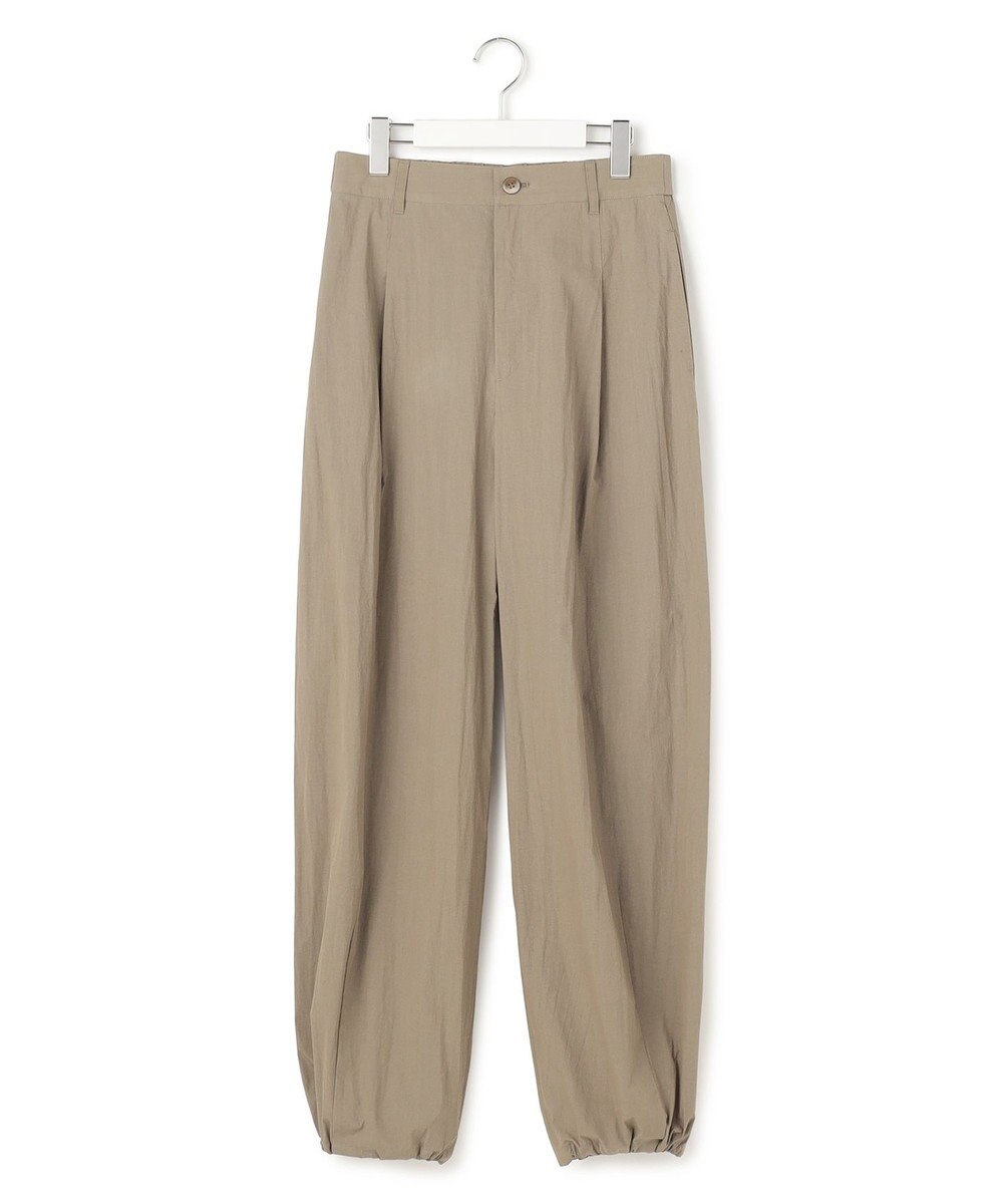 23区 【先行予約/SLOW/一部店舗限定】コットンナイロンタイプライター ワイドカーブ バギー パンツ 