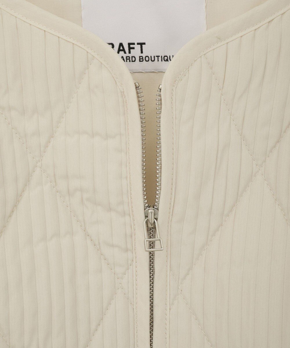 CRAFT STANDARD BOUTIQUE キルティングパイピングブルゾン 