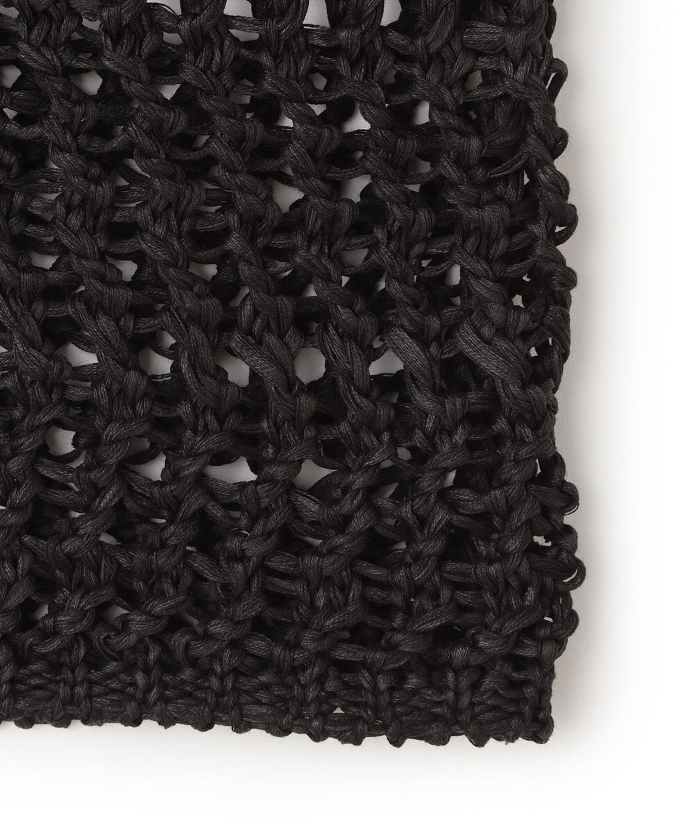 BEIGE， UVITE / コットンメッシュクロップドニット 