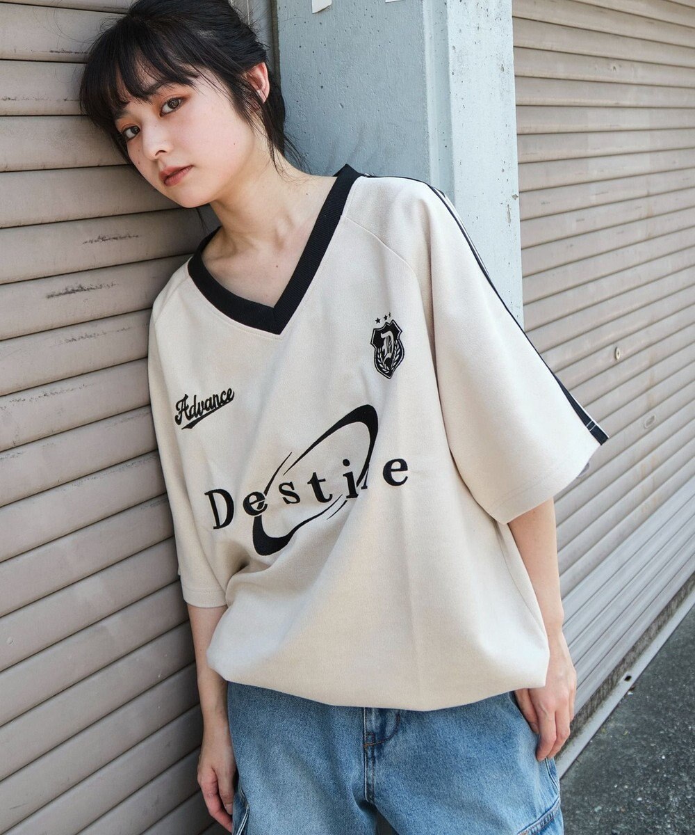 WEGO 【ユニセックス着用ITEM/MLサイズ展開】フェイクスウェードゲームT（SS） 