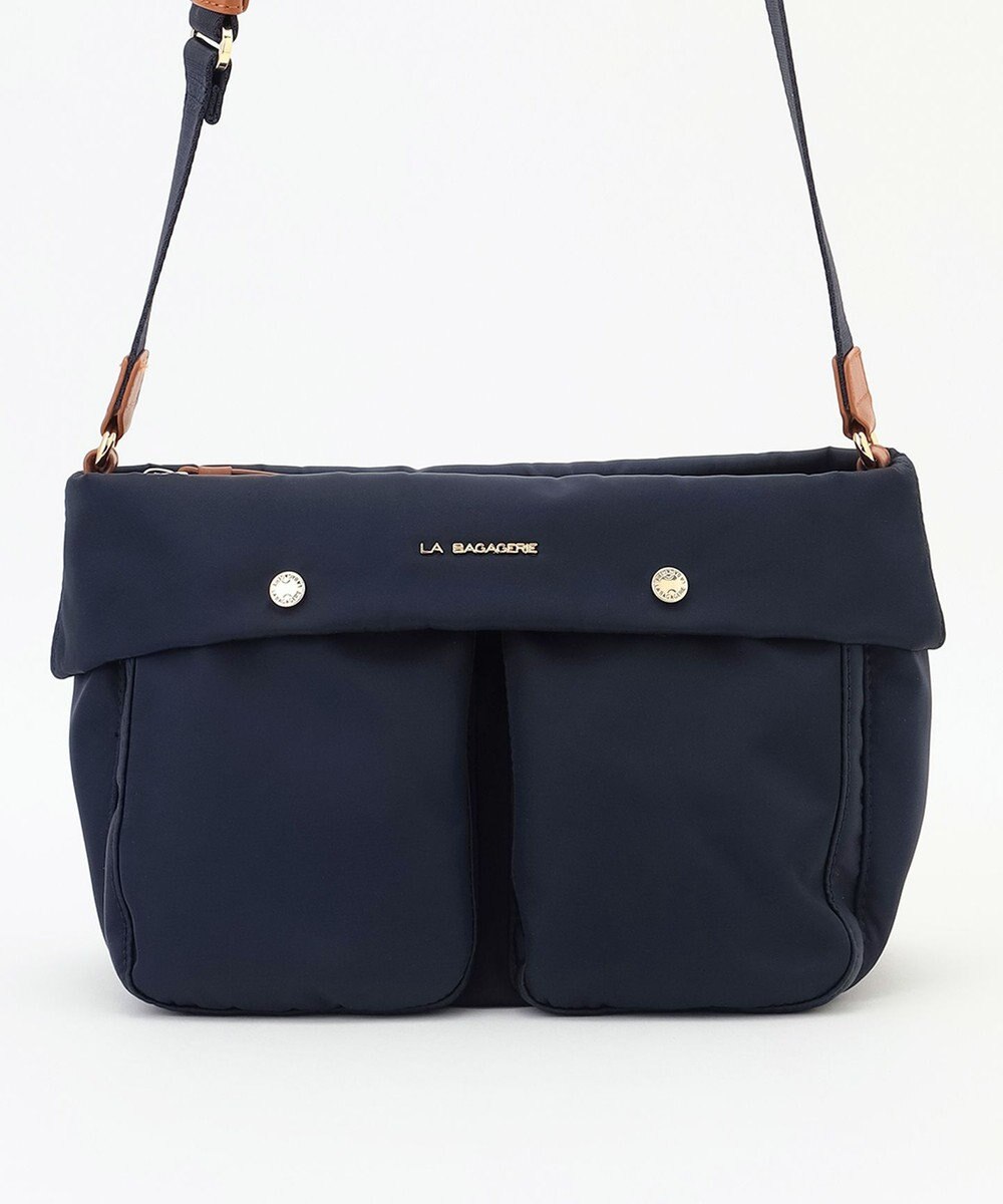 LA BAGAGERIE ダブルフロントポケットショルダー 