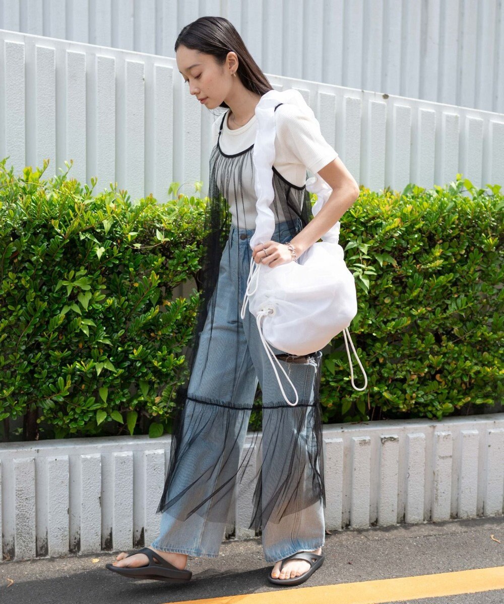 WEGO ドロストギャザーショルダー 