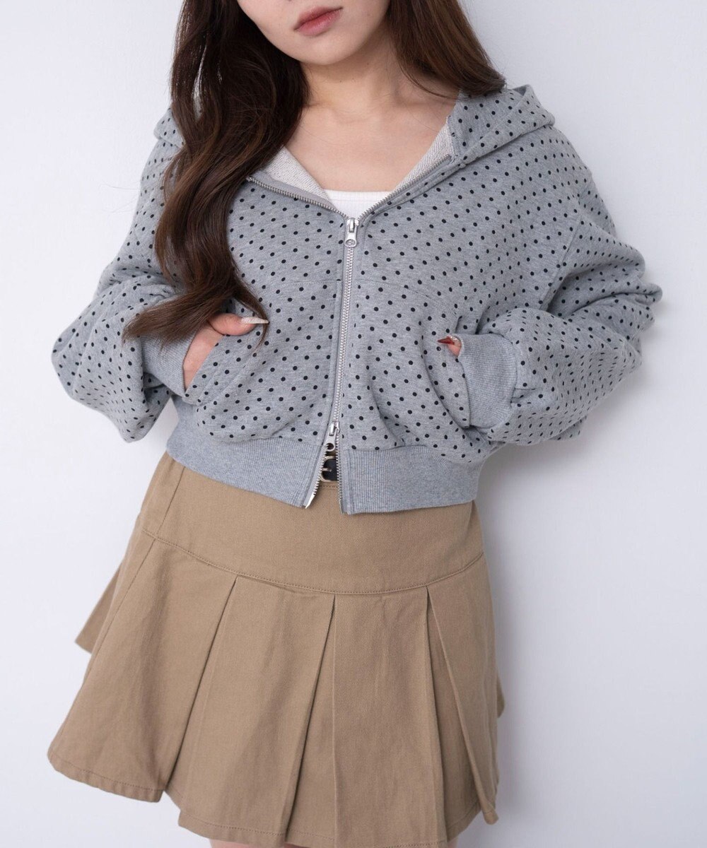 WEGO ショートZIPパーカー 